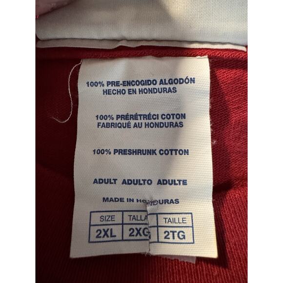 Toby Keith Mens 2XL I Love This Bar And Grill Red Patriotic Short Sleeve T-Shirt - Picture 7 of 8